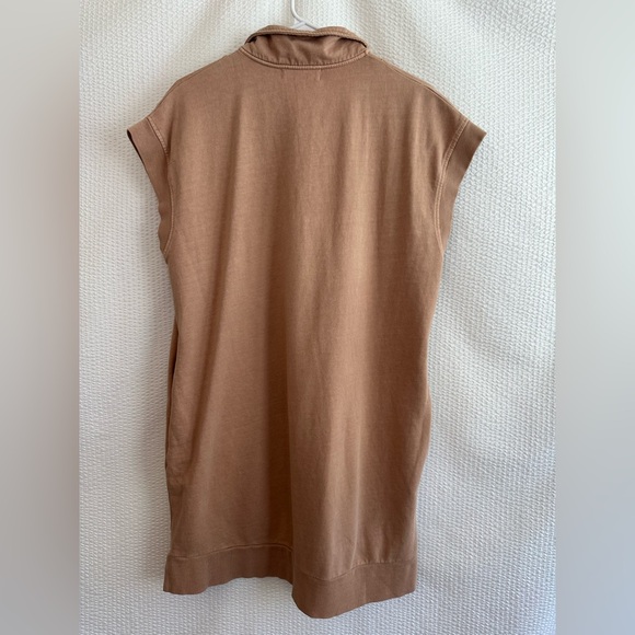 Alluv Place Women’s Tan Mini Dress Size: Medium - Picture 2 of 7